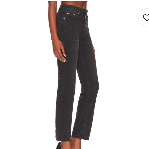 Rowan Mid Rise Jean Black | Superdown Revolve - Picture 2 of 9